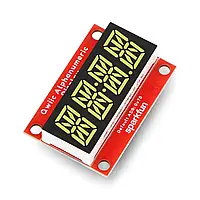 SparkFun Alphanumeric Display - Алфавитно-цифровой дисплей - белый - Qwiic - SparkFun COM-18565