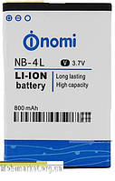 Аккумулятор NB-4L для NOMI I240 800mAh
