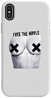 Чехол-накладка TOTO Pure TPU 2mm Print Case Apple iPhone X/XS #55 Free Nipple White