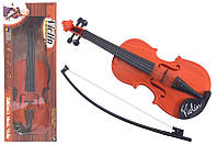 Іграшкова скрипка зі струнами та смичком 370-A дитячий музичний інструмент від магазину style & step