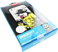 Чехол-накладка PUZOO TPU Case with UV Printing Hip Hop iPhone 7/8/SE 2020 RAP Alaskan Grey