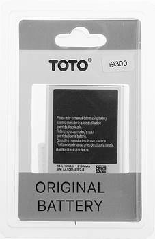 Акумулятор TOTO EBL1G6LLU for Samsung i9300 2000 mAh