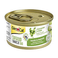 Влажный корм для кошек GimCat Superfood 70 г (курица и яблоко) m