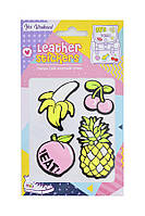 Набор наклеек YES Leather stikers "Exotic fruits" цвет разноцветный ЦБ-00205365