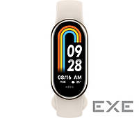 Фітнес-браслет Xiaomi Mi Smart Band 8, White, AMOLED дисплей 1.62" (192x490), 128Mb / 8Mb, (BAND 8W)