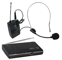 Микрофон беспроводной вокальный с базой DM SH 201 Радиосистема с головным микрофоном
