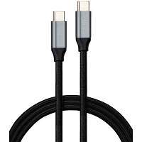 Дата кабель USB-C to USB-C 1.5m USB3.2 Gen2 100W 10GBps Nylon Vinga (VCPDCU3215) ТЦ Арена ТЦ Арена