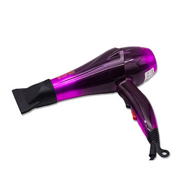 Фен для волосся Bopai BP-7100 фіолетовий 25*23см Потужність 3500 Вт