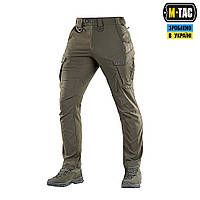 M-Tac штаны Aggressor Summer Flex Dark Olive, олива, военные, тактические, для ЗСУ, демисезонные, брюки