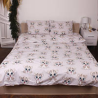 Комплект постельного белья Бязь Тигрики Семейный 2 x 143 x 210 см