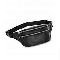Поясная сумка черная, барсетка, бананка, практичная сумка через плечо, сумка для девушек GIZMO