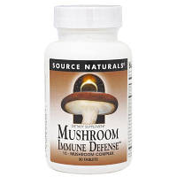 Травы Source Naturals Комплекс из 15 Разновидностей Грибов, Mushroom Immune Defense, 30 т (SN1608) ASN