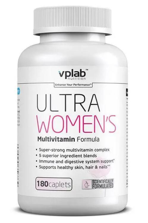 Вітаміни для жінок VPLab Ultra Women's Multivitamin Formula 180 caplets