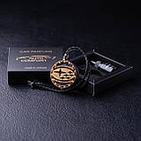 Ароматизатор в машину SUBARU з світлого дерева, подарунок чоловікові, фото 3