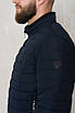 Куртки демісезонні чоловічі від виробника 48-60 темно-синій, фото 2