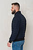 Куртки демісезонні чоловічі від виробника 48-60 темно-синій, фото 3