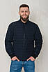 Куртки демісезонні чоловічі від виробника 48-60 темно-синій, фото 5