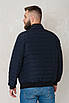 Куртки демісезонні чоловічі від виробника 48-60 темно-синій, фото 4