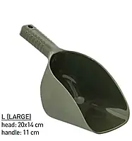 ЛОПАТКА ДЛЯ ЗАМЕШИВАНИЯ ПРИКОРМКИ CARP ZOOM BAITING SCOOP, L