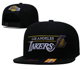Снепбек чорний Los Angeles Lakers Лос Анджелес Лейкерс  бейсболка, снепбек, snapback