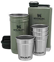 Подарунковий набір Stanley Adventure Hammertone Green: 2 фляги та 4 чарки (6348423)