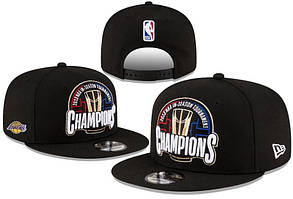 Чорний сніпбек Los Angeles Lakers Лейкерс snapback