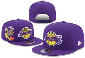 Фіолетовий снепбек Los Angeles Lakers Лейкерс snapback