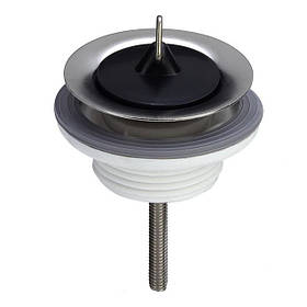 Клапан спускний універсальний VIEGA 11/4" головка Ø32 пластик 111847