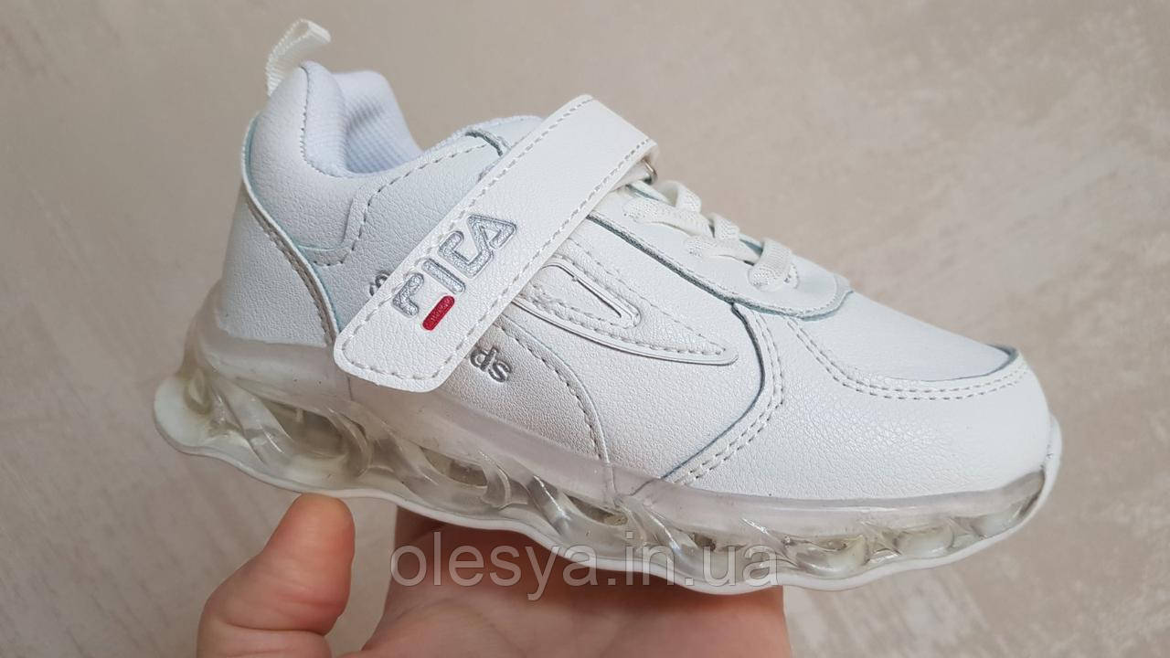 Модні білі кросівки для дівчаток W.Niko BY996-1 розмір 27, фото 1