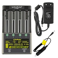 Универсальная зарядка для аккумуляторов LiitoKala Lii-500S 220/12 В, АА, ААА, A, 14500, 16340, 18350, 18650