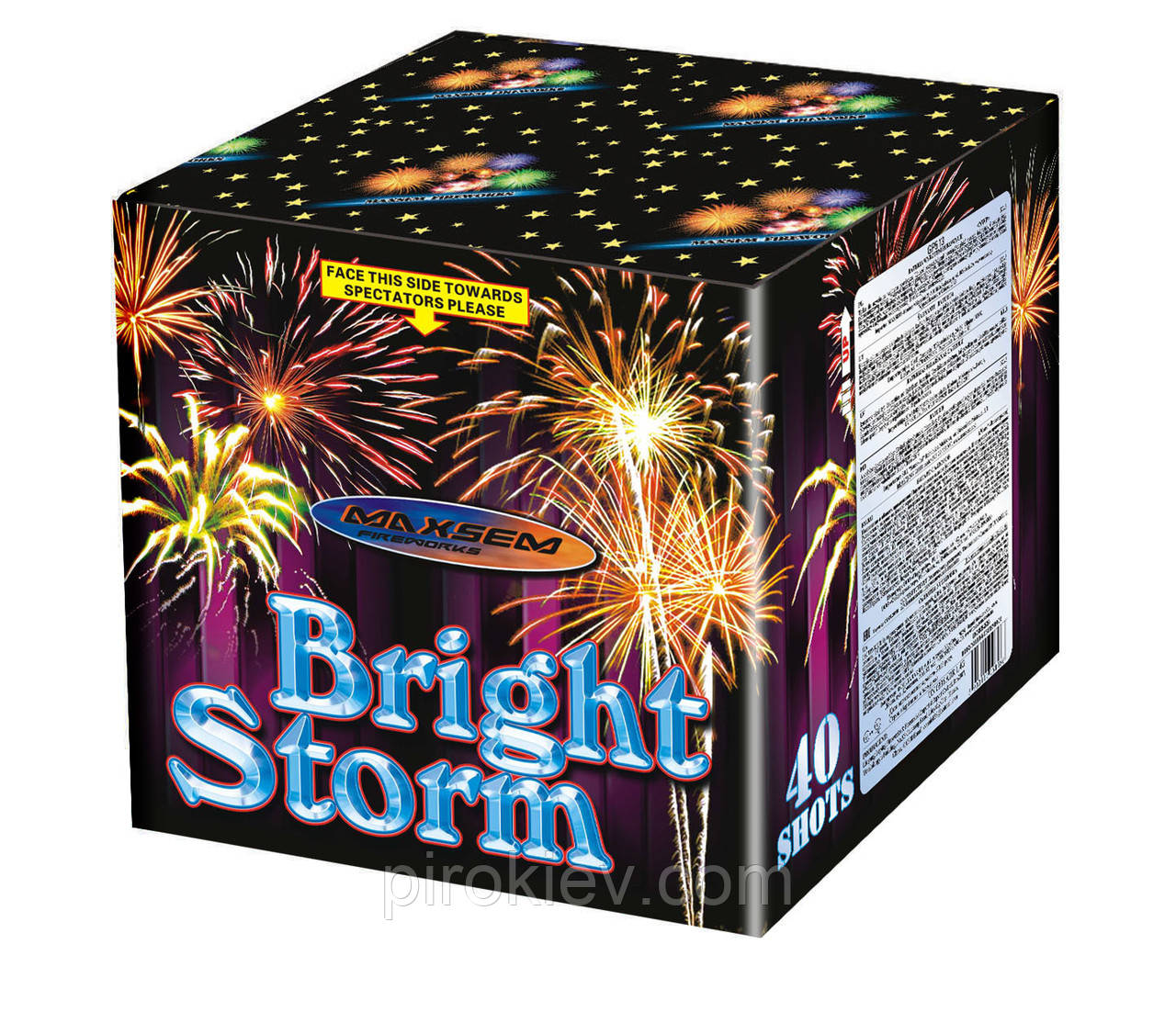 BRIGHT STORM GP513 (40 пострілів, калібр 30 мм + віяло)