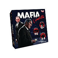 Игра настольная Mafia Vendetta на украинском языке, в коробке Danko Toys