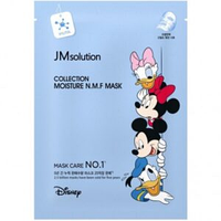 Тканинна маска для обличчя з аквасилом і пептидами JMsolution Disney Collection Moisture NMF Mask