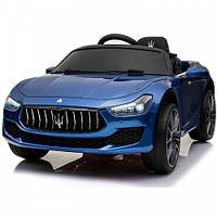 Электромобиль детский Maserati (2 мотора, 1 аккум 12V7AH, музыка, EVA) SL8631 Blue