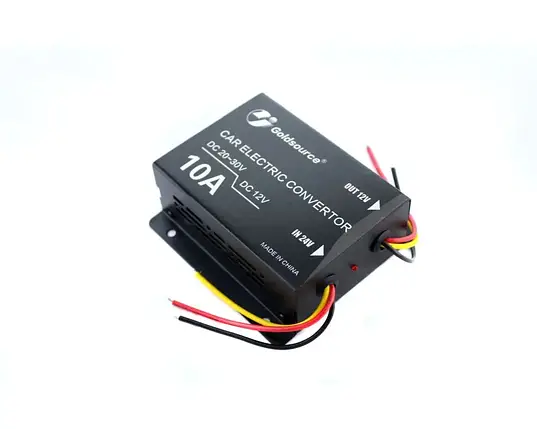 Перетворювач напруги 120W інвертор автомобільний 24V-12V (10A), фото 1