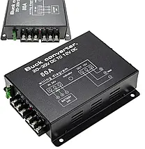 Перетворювач напруги 960W, інвертор автомобільний 24V-12V 80A, фото 4