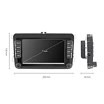 Штатна Magнітола Volkswagen 7" UNIVERSAL Android 12 2+16GB- With carplay K7021 автомобільна стереосистема, фото 4
