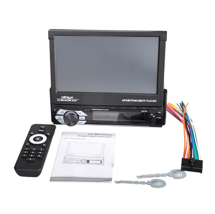 Автомагнітола 1DIN 7188D Android-12 (2+32gb) діагональ 7" ips екран Carplay, фото 3