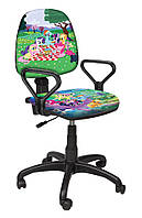 Школьное компьютерное кресло с подлокотниками Престиж New "Мой маленький Пони - 5"