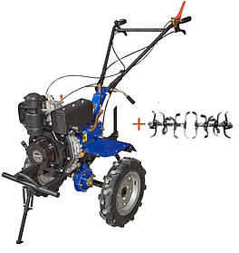 Мотоблок POWERCRAFT МБ2060Д (4.00-10) + фреза (заводська упаковка)