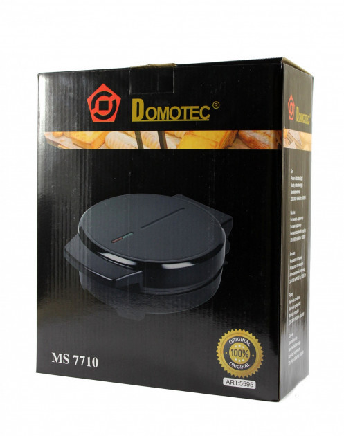 Потужна вафельниця DOMOTEC MS-7710 1000 Вт, Вафель Вафельниця для QM-978 побутових вафель