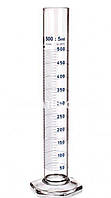 Цилиндр мерный 2-го (В) класса со стеклянным основанием 500 мл SIMAX