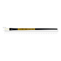 Кисть щетина плоская Rosa Amber 2306F №8 длинная ручка