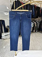 Чоловічі джинси на ремені Dekons 2043-2 батал 56-74 сині