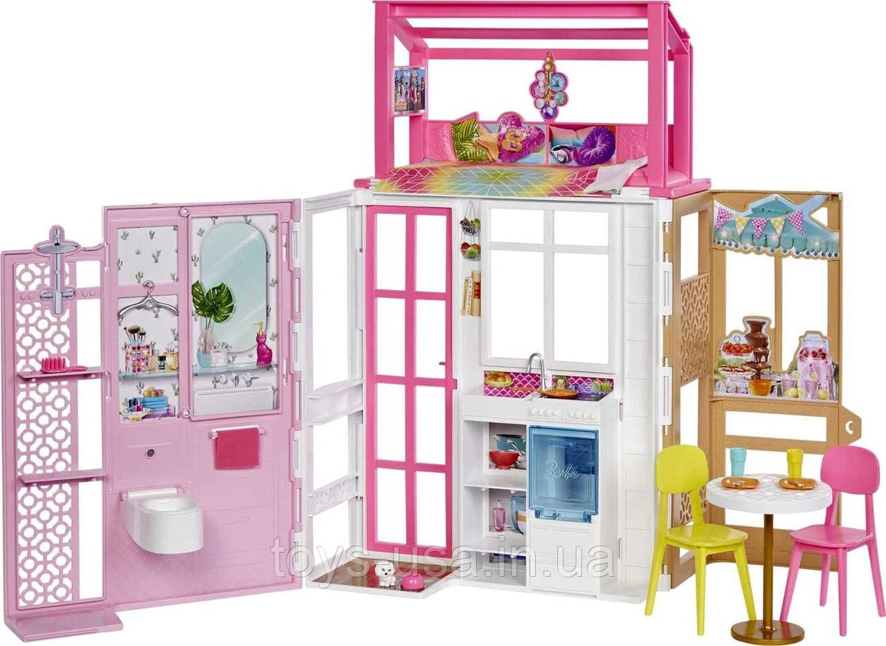 Портативний будиночок для Барбі Barbie Doll house Playset