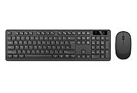 Набор 2 в 1 беспроводная клавиатура и мышка MHZ 8875, черный