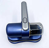 Пилосос ручний, очисник для ліжка Maxtop 9242, синій, фото 2