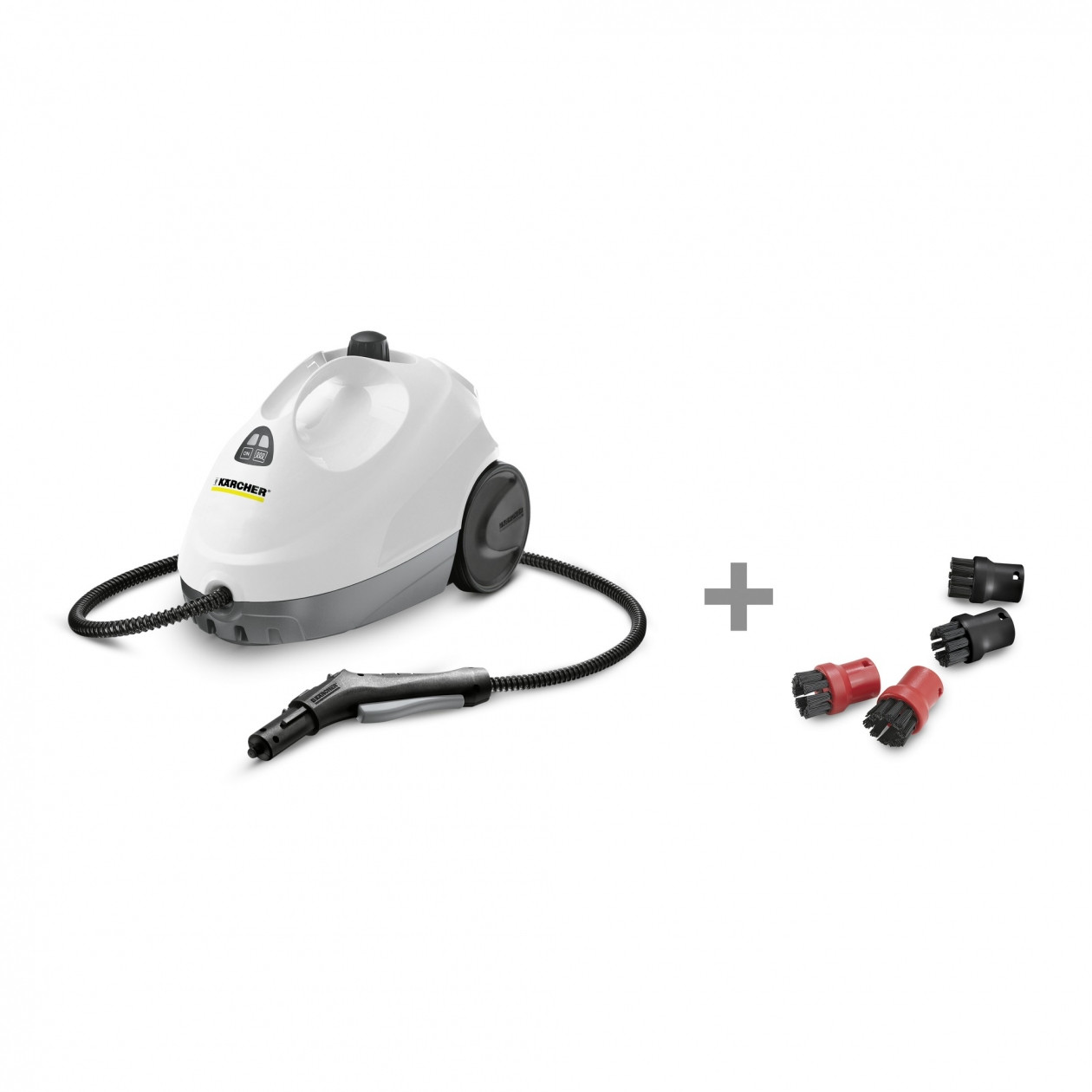 Пароочисник SC 2 PREMIUM + Комплект круглих щіток Karcher, фото 1