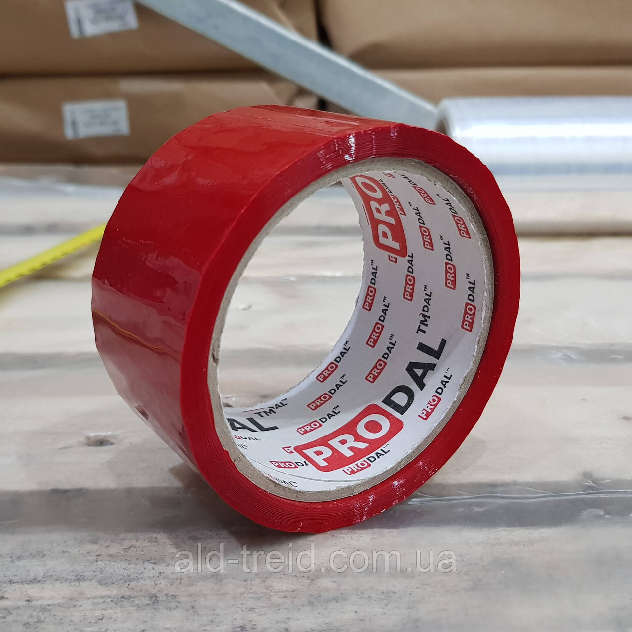 Скотч упаковочный красный 48*50 (40 мкм) ProDAL: продажа, цена в ...