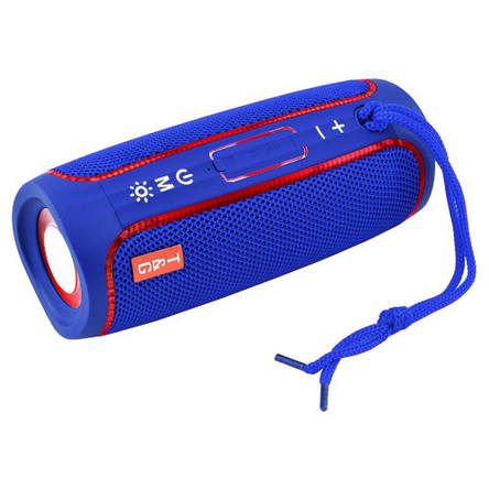 Bluetooth-колонка TG288 з rgb підсвічуванням, speakerphone, радіо, blue, фото 1